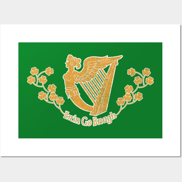 Saint Patrick's Battalion Flag / Erin Go Bragh Wall Art by feck!